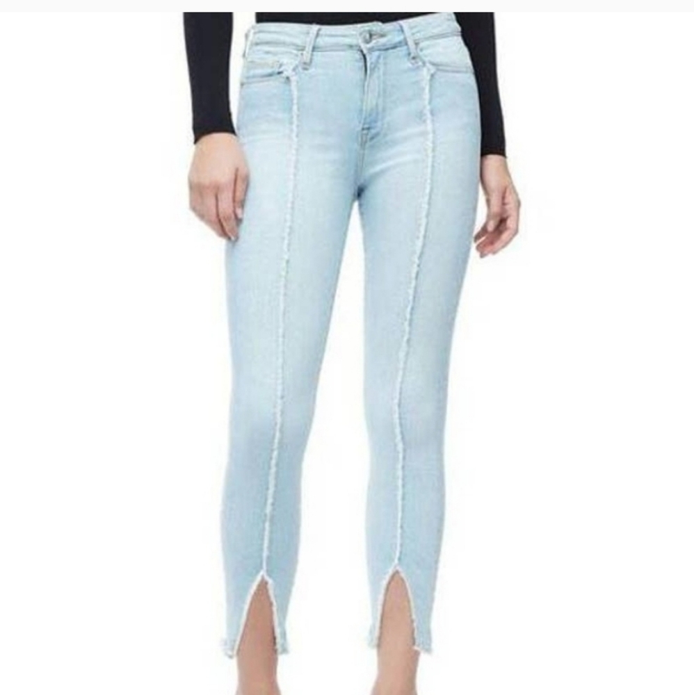 Good American crop jeans